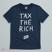 Tax The Rich AOC T-Shirt thumb 5