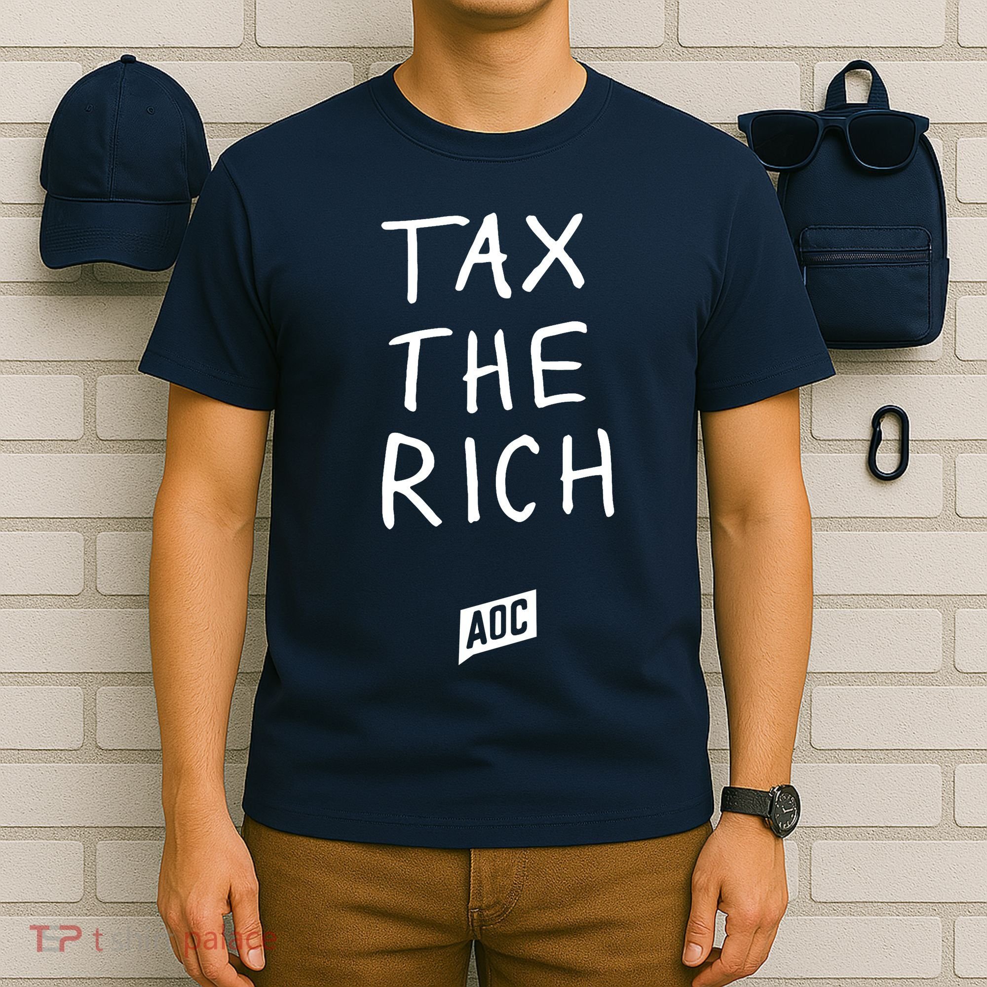 Tax The Rich AOC T-Shirt