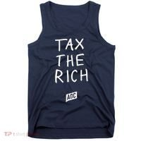 Tax The Rich AOC Tank Top thumb 0