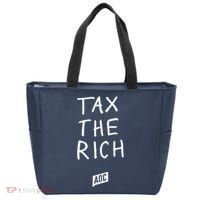 Tax The Rich AOC Tote Bag thumb 0