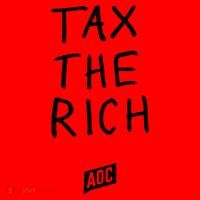 Tax The Rich AOC Santa Hat thumb 1