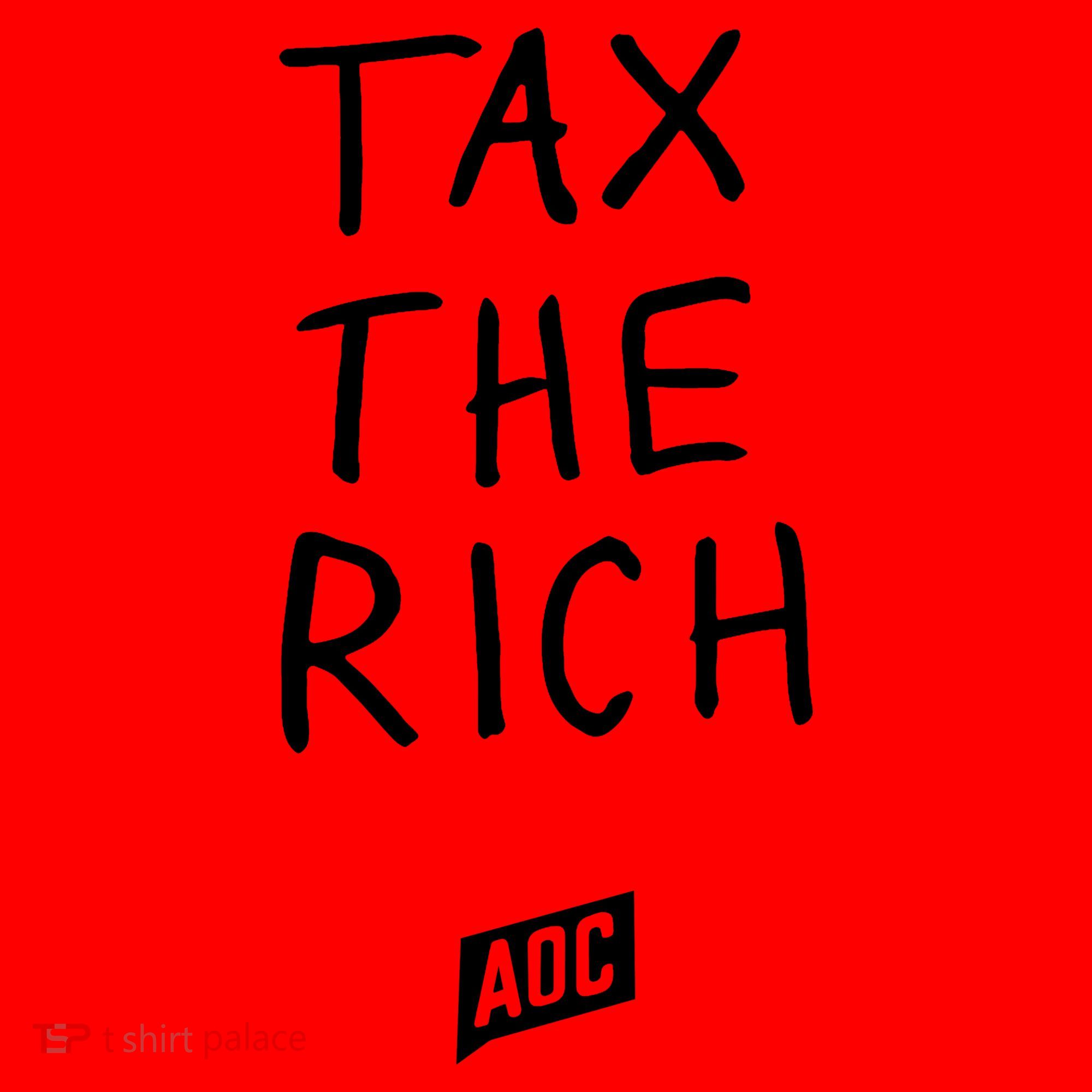 Tax The Rich AOC Santa Hat