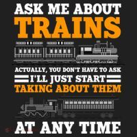 Train Traintracks Rail System Railroads Track Railcar Gift Women's Sweatshirt thumb 2