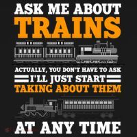 Train Traintracks Rail System Railroads Track Railcar Gift Ornament thumb 1