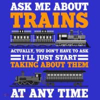 Train Traintracks Rail System Railroads Track Railcar Gift Long Sleeve Shirt thumb 2