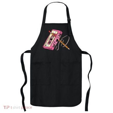 Top Tunes Retro 80s Back To School Apron