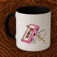 Top Tunes Retro 80s Back To School Coffee Mug thumb 2