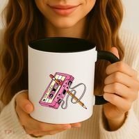 Top Tunes Retro 80s Back To School Coffee Mug thumb 3