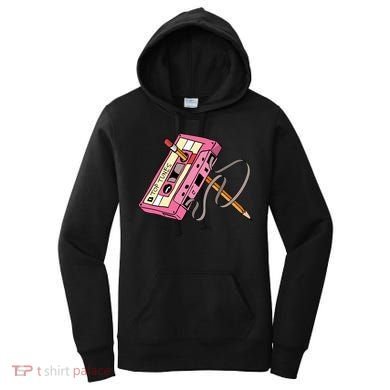 Top Tunes Retro 80s Back To School Women's Hoodie
