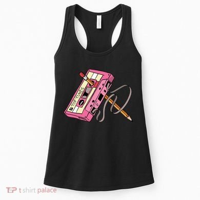 Top Tunes Retro 80s Back To School Women's Tank Top