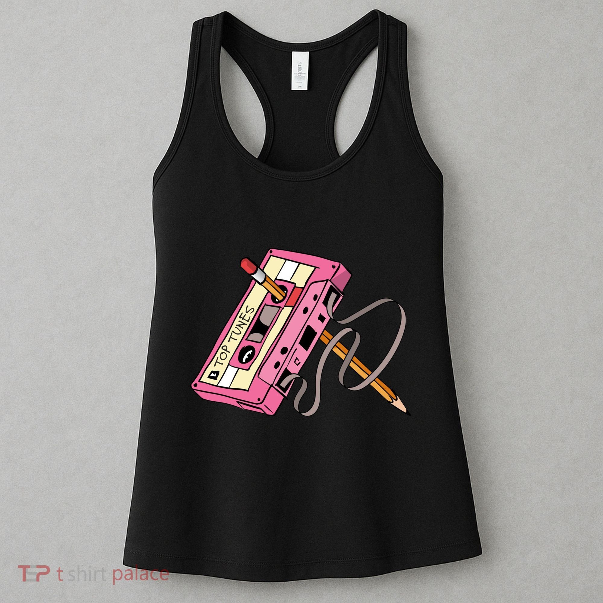 Top Tunes Retro 80s Back To School Women's Tank Top