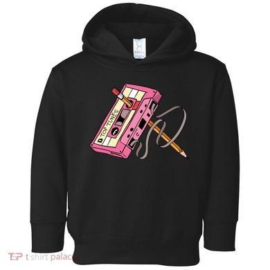 Top Tunes Retro 80s Back To School Toddler Hoodie