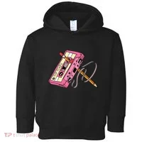 Top Tunes Retro 80s Back To School Toddler Hoodie thumb 0