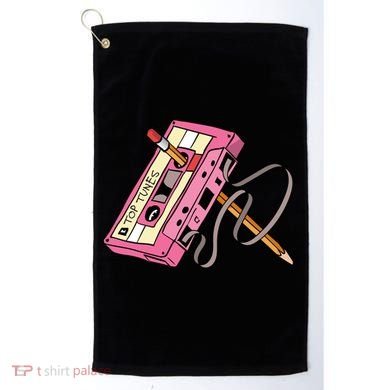 Top Tunes Retro 80s Back To School Golf Towel