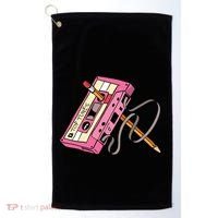 Top Tunes Retro 80s Back To School Golf Towel thumb 0