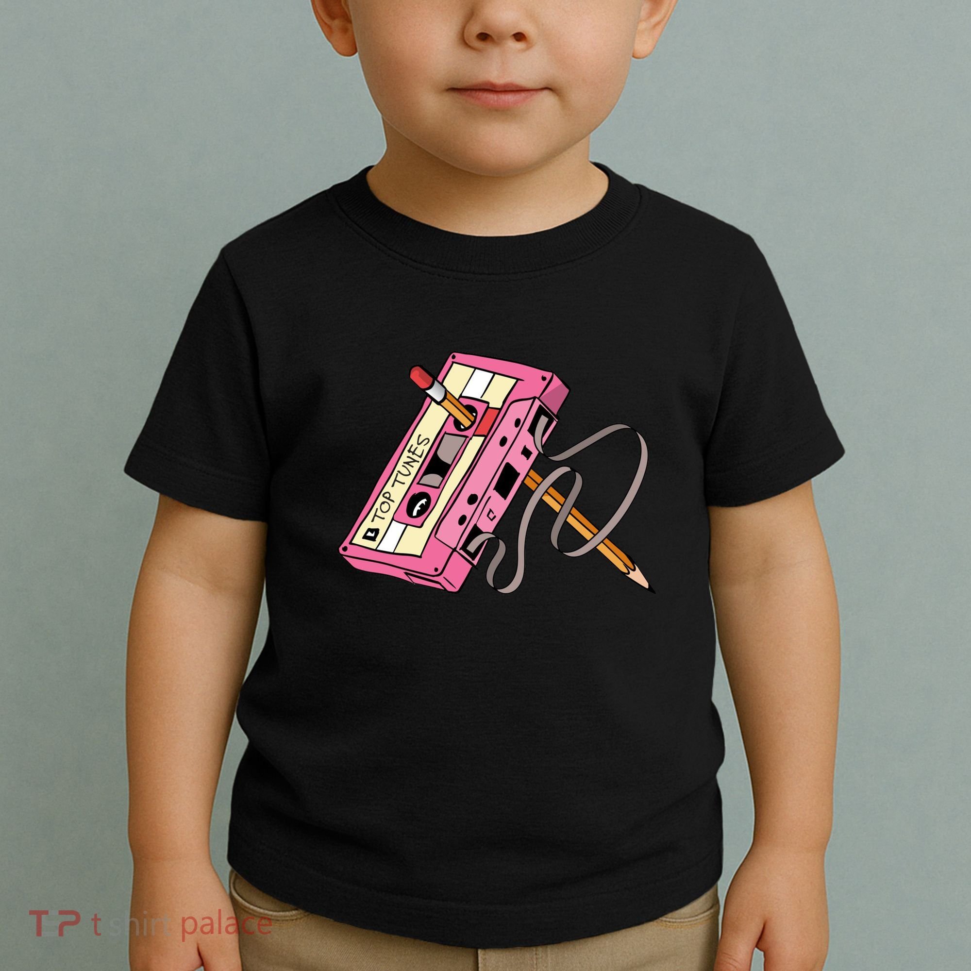 Top Tunes Retro 80s Back To School Toddler T-Shirt