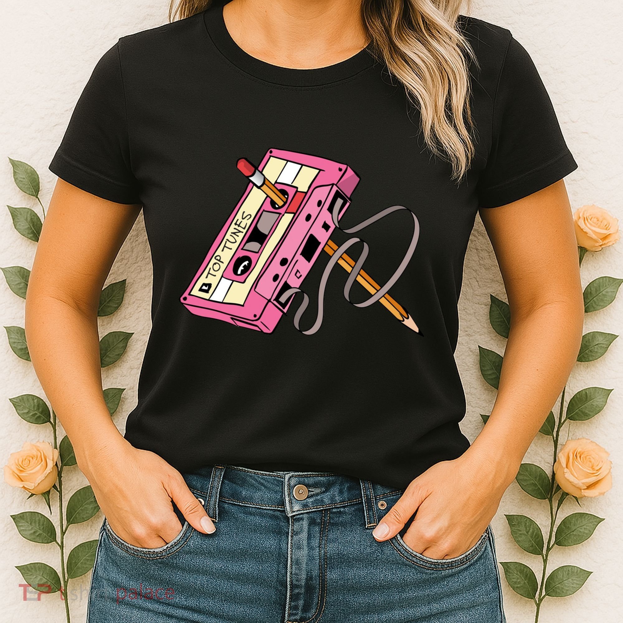 Top Tunes Retro 80s Back To School Women's T-Shirt