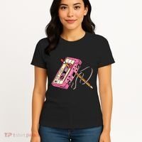 Top Tunes Retro 80s Back To School Women's T-Shirt thumb 4