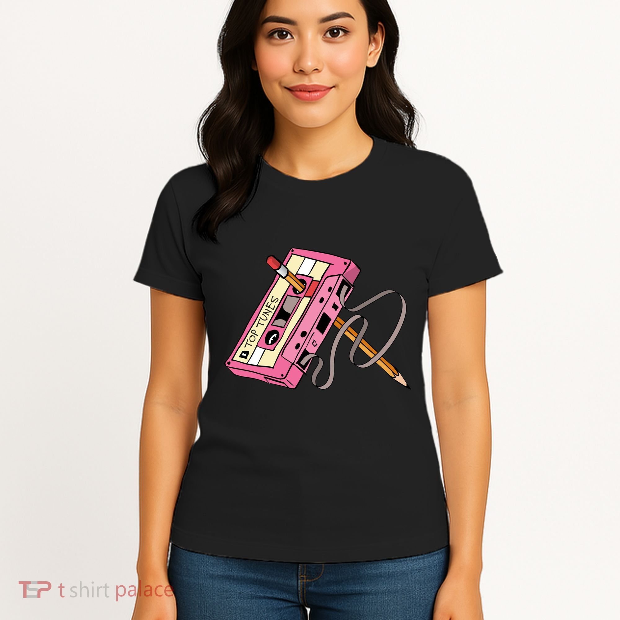Top Tunes Retro 80s Back To School Women's T-Shirt