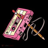Top Tunes Retro 80s Back To School Women's T-Shirt thumb 6