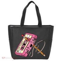 Top Tunes Retro 80s Back To School Tote Bag thumb 0