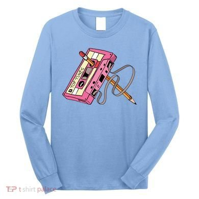 Top Tunes Retro 80s Back To School Long Sleeve Shirt