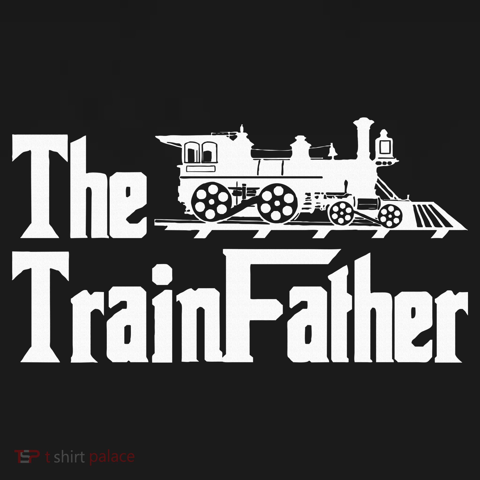 The Trainfather  Railroad Model Train Collector Conductor Mousepad