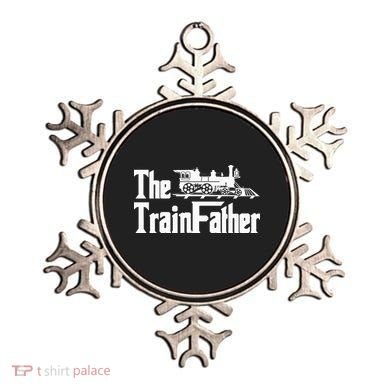 The Trainfather  Railroad Model Train Collector Conductor Ornament