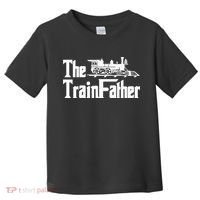 The Trainfather  Railroad Model Train Collector Conductor Toddler T-Shirt thumb 0