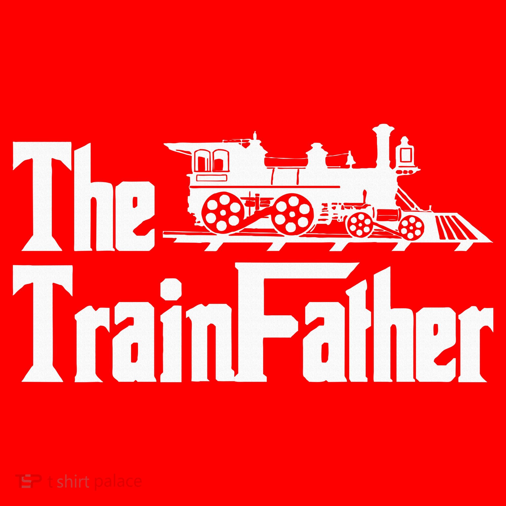 The Trainfather  Railroad Model Train Collector Conductor Santa Hat