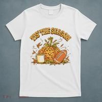 Tis The Season Football Pumpkin T-Shirt thumb 5