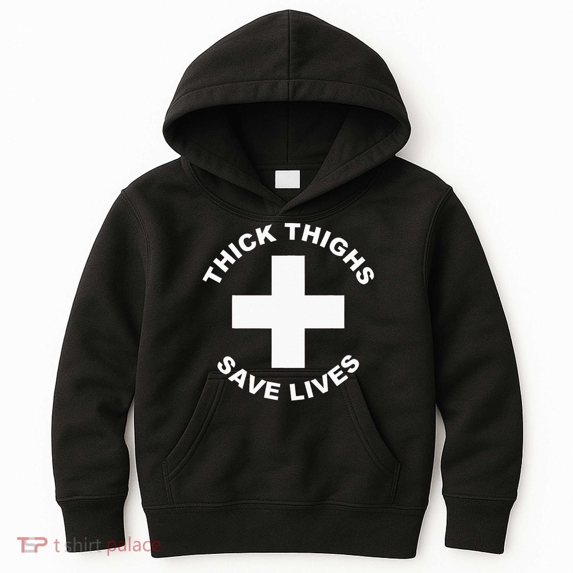 Thick Thighs Save Lives Gym Workout Thick Thighs Kids Hoodie