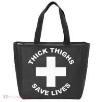 Thick Thighs Save Lives Gym Workout Thick Thighs Tote Bag thumb 0