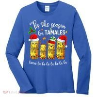 Tis The Season For Tamales Women's Long Sleeve Shirt thumb 0