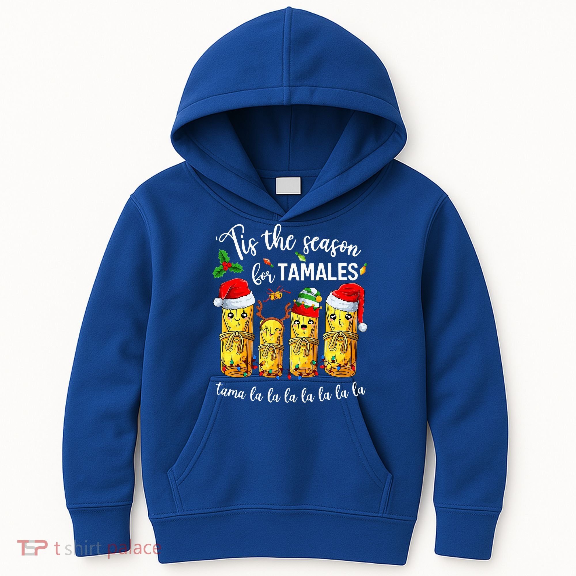 Tis The Season For Tamales Kids Hoodie
