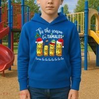 Tis The Season For Tamales Kids Hoodie thumb 2