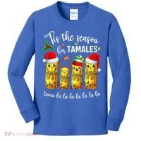 Tis The Season For Tamales Kids Long Sleeve Shirt thumb 0