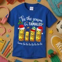 Tis The Season For Tamales Kids T-Shirt thumb 3