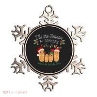 Tis The Season For Tamales Mexican Christmas Ornament thumb 0
