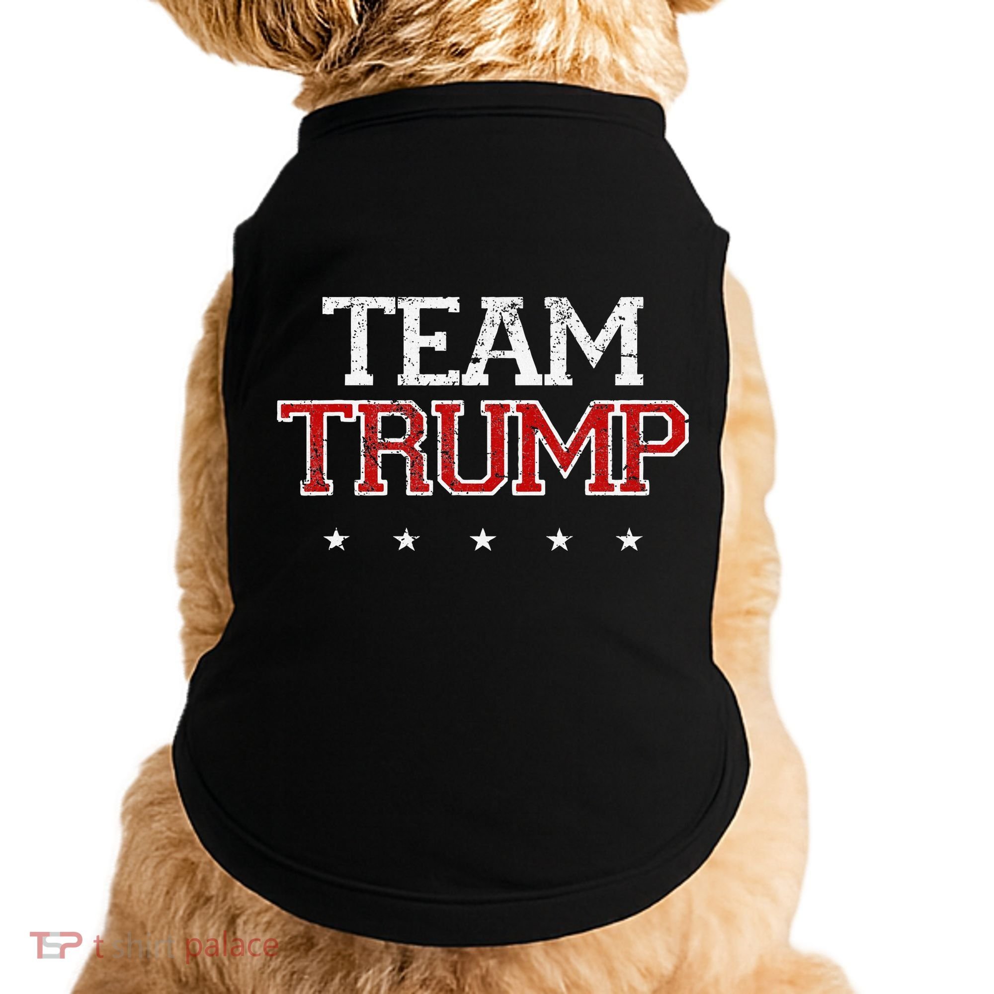 Team Trump Shirts Maga Trump Support Republican Doggie Tank