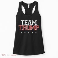 Team Trump Shirts Maga Trump Support Republican Women's Tank Top thumb 0