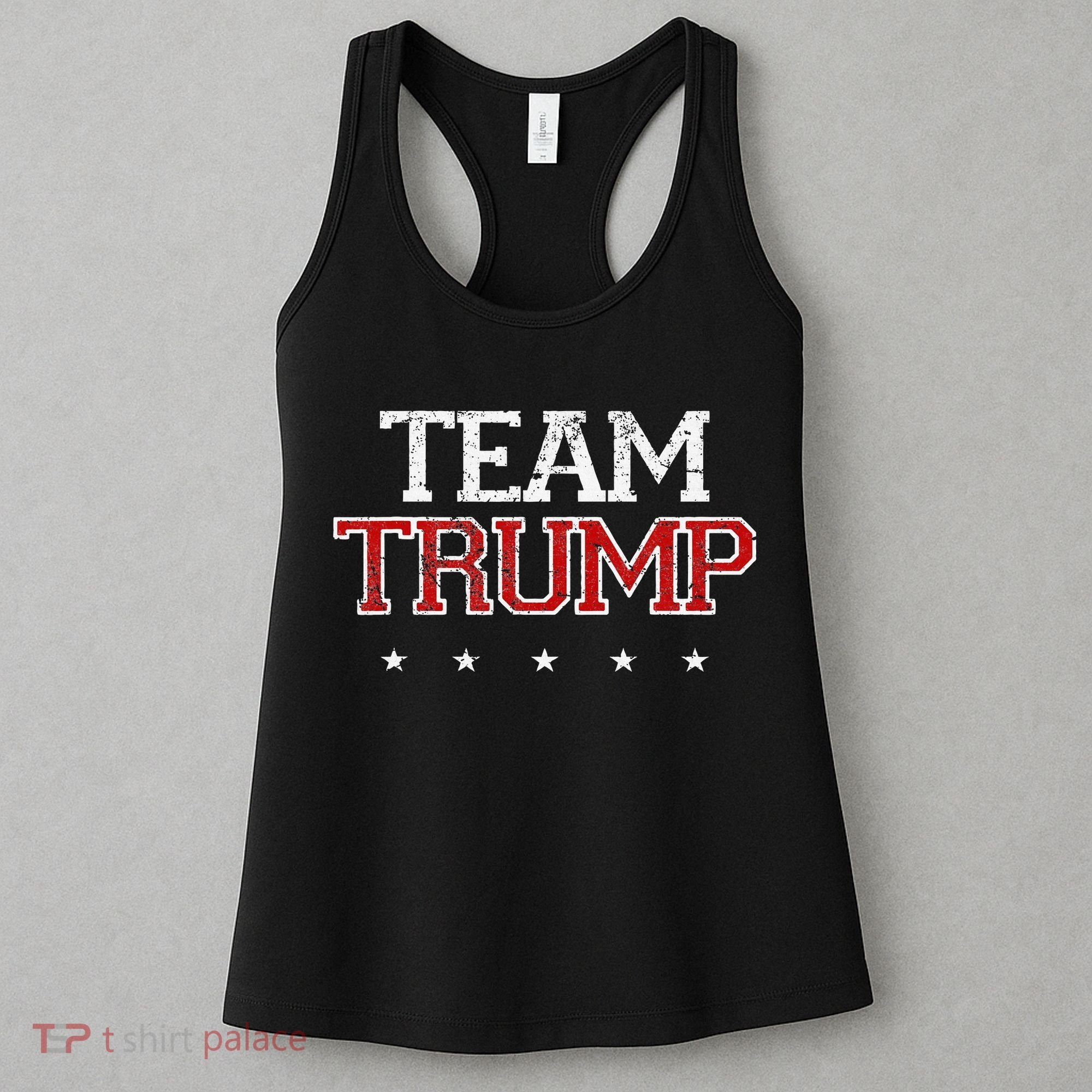 Team Trump Shirts Maga Trump Support Republican Women's Tank Top