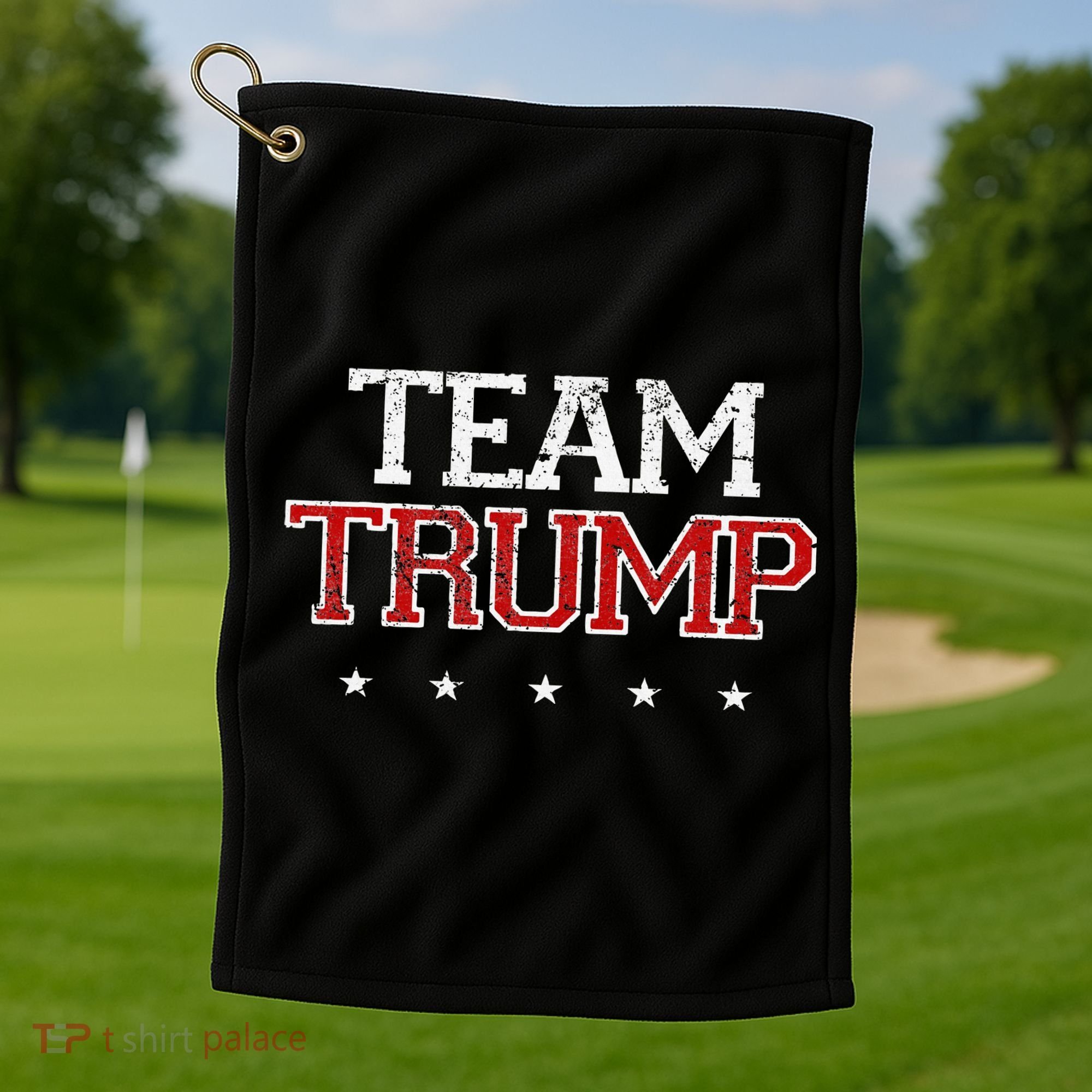 Team Trump Shirts Maga Trump Support Republican Golf Towel