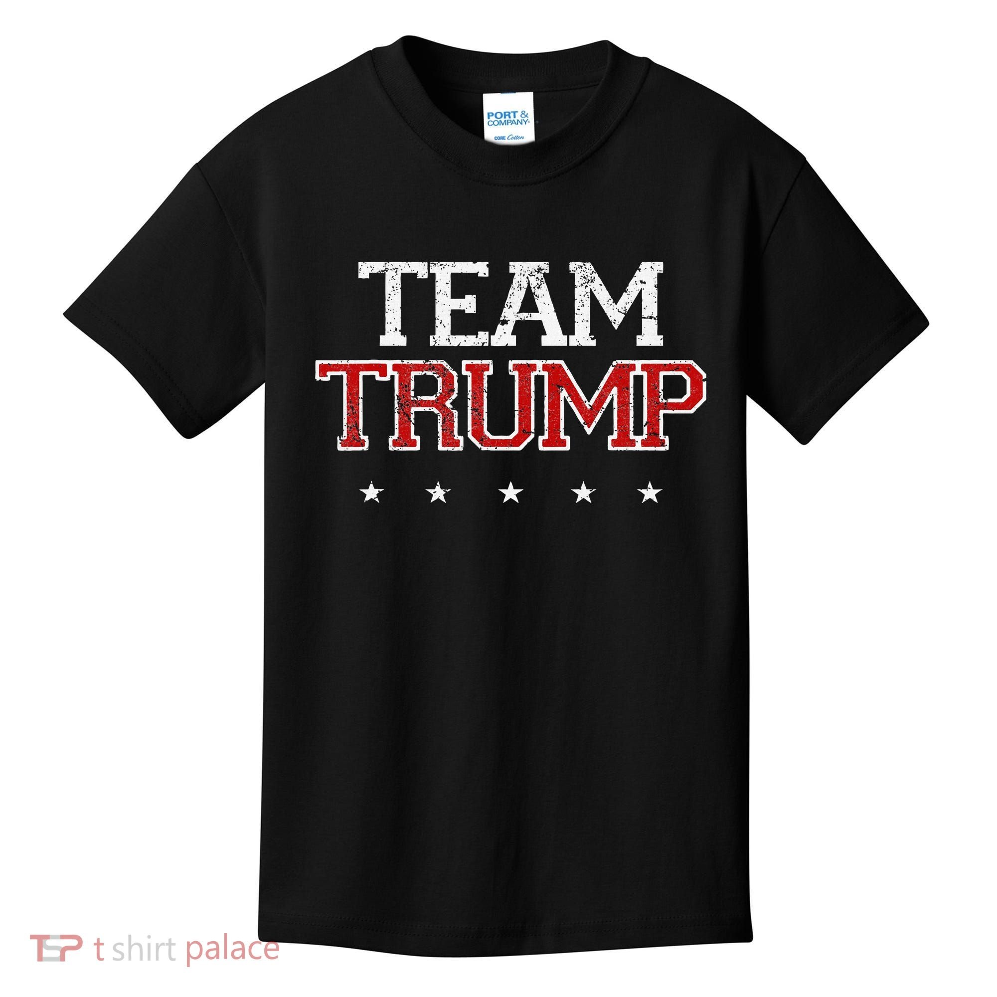 Team Trump Shirts Maga Trump Support Republican Kids T-Shirt