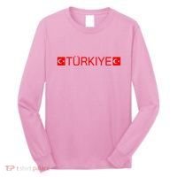 Turkiye Turkish Sports Jersey Style Turkey Flag Long Sleeve Shirt thumb 0
