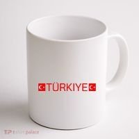Turkiye Turkish Sports Jersey Style Turkey Flag Coffee Mug thumb 1