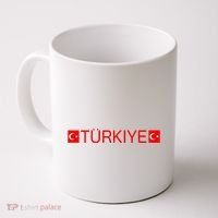 Turkiye Turkish Sports Jersey Style Turkey Flag Coffee Mug thumb 0