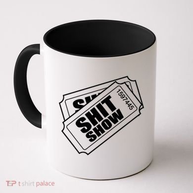 Two tickets shit show Coffee Mug
