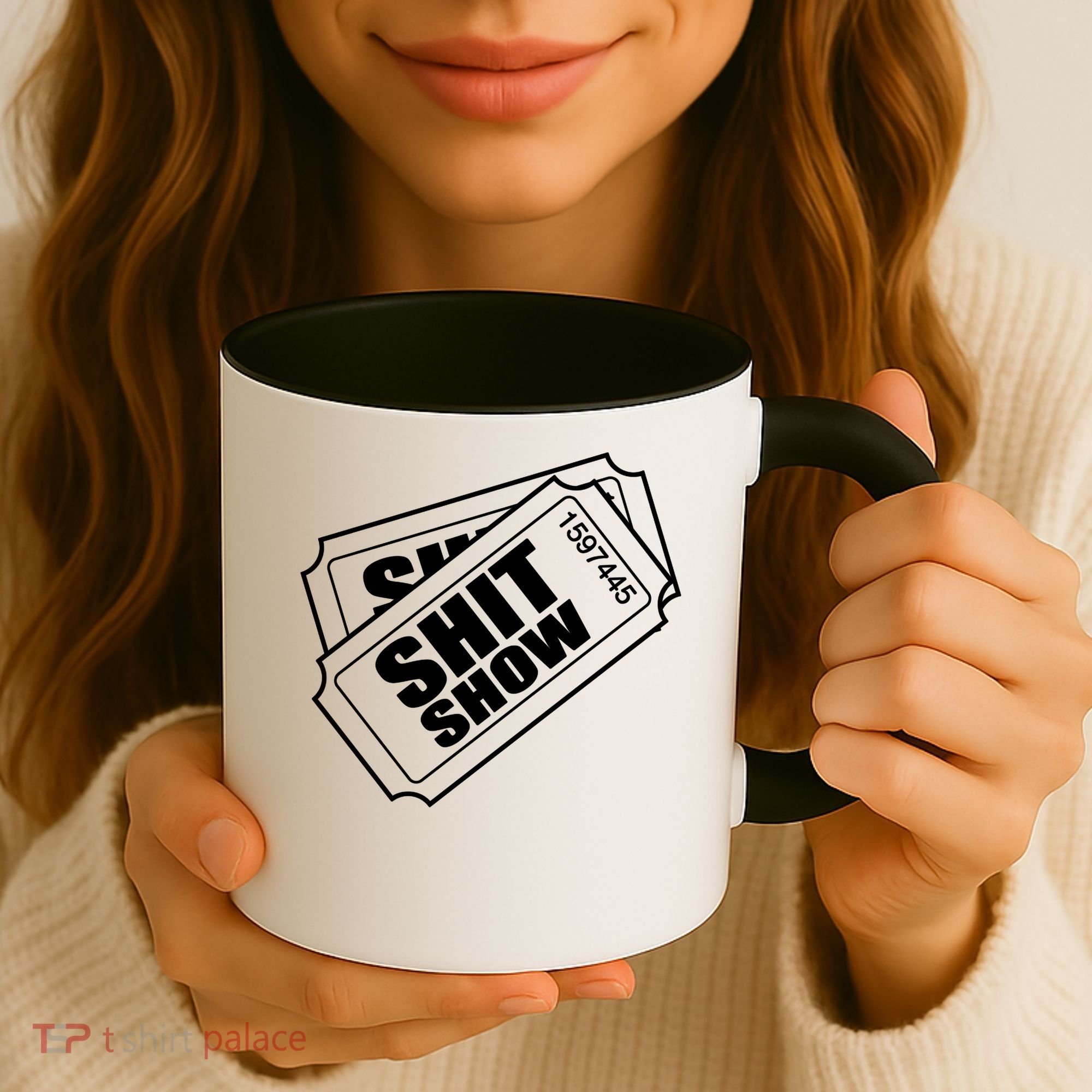 Two tickets shit show Coffee Mug