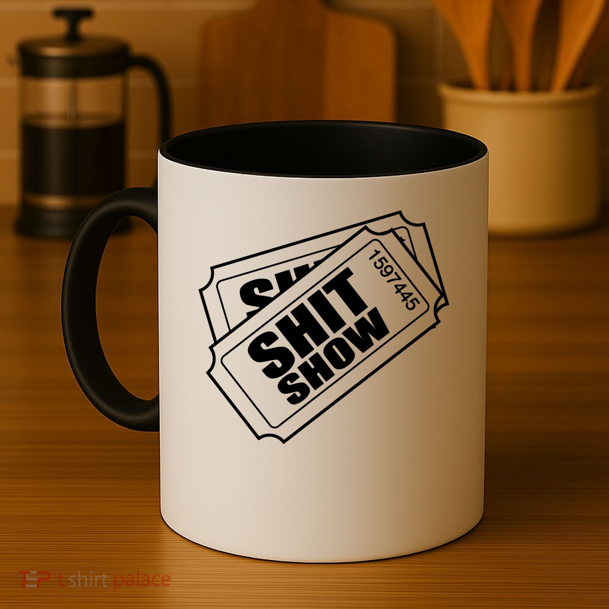 Two tickets shit show Coffee Mug